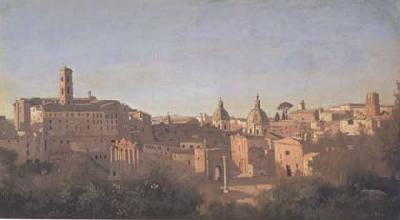 Jean Baptiste Camille  Corot Le Forum (mk11)